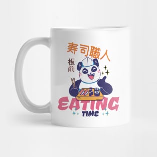 Panda Eating Time Design for food lovers Mug